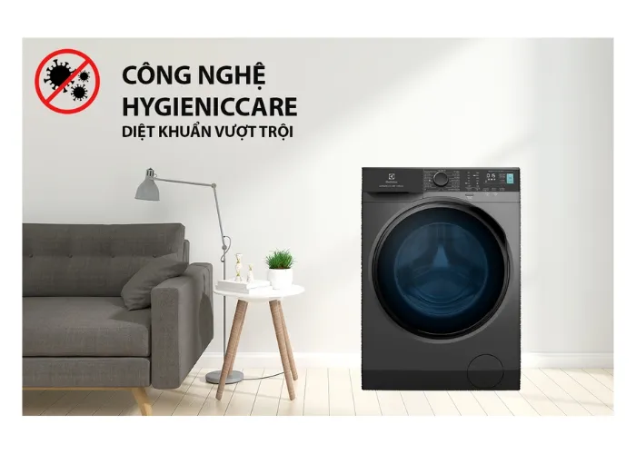 Công nghệ HygienicCare diệt khuẩn tới 99,9%